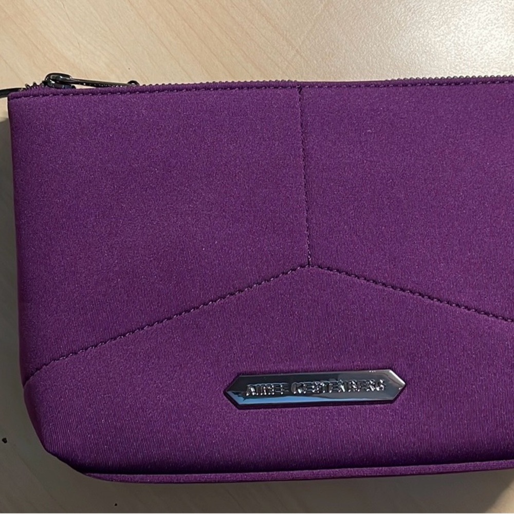 Aimee Kestenberg Neoprene Purple Makeup Bag